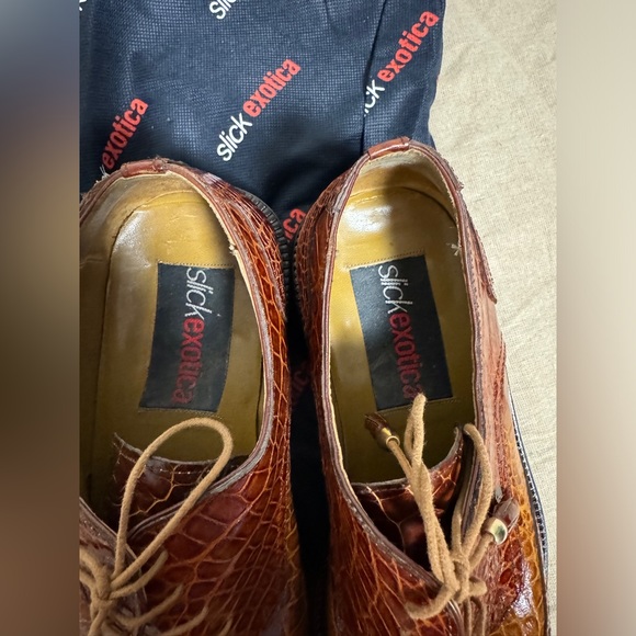 SLICK EXOTICA Vintage alligator - Picture 6 of 13